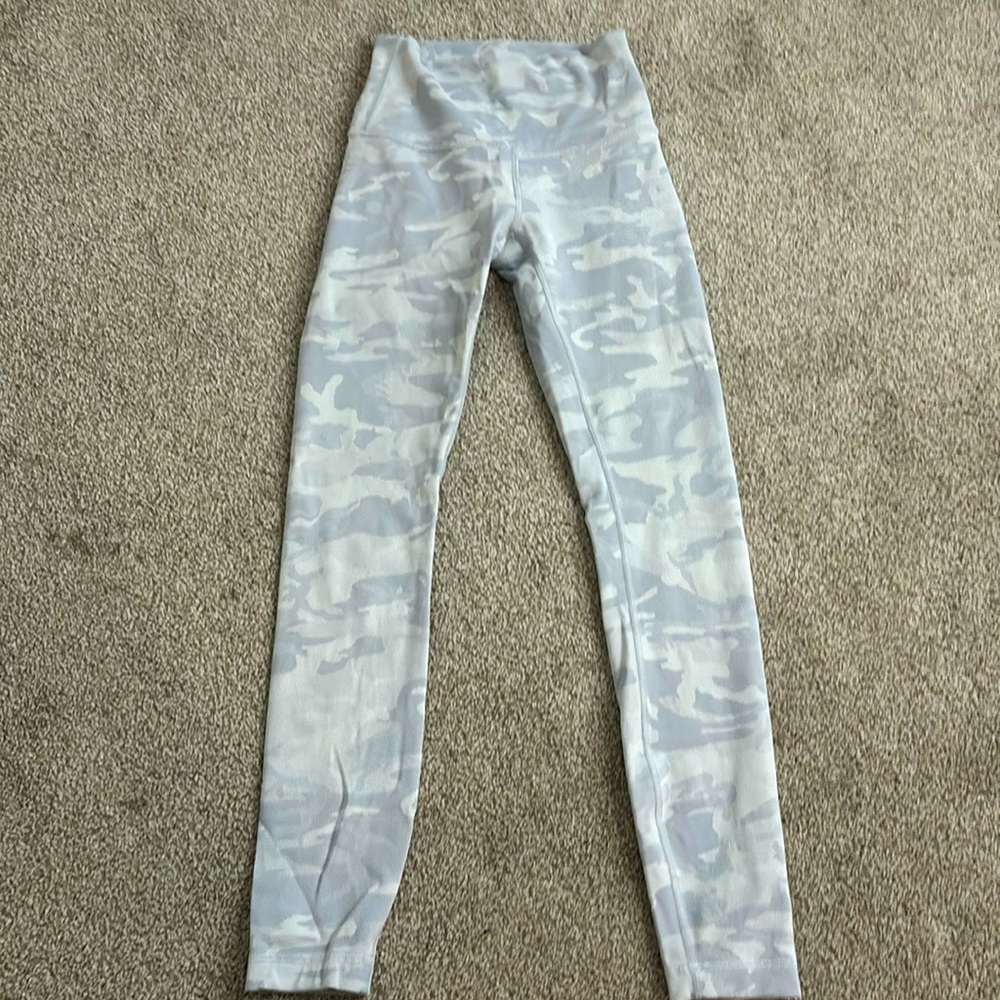lululemon white camo leggings